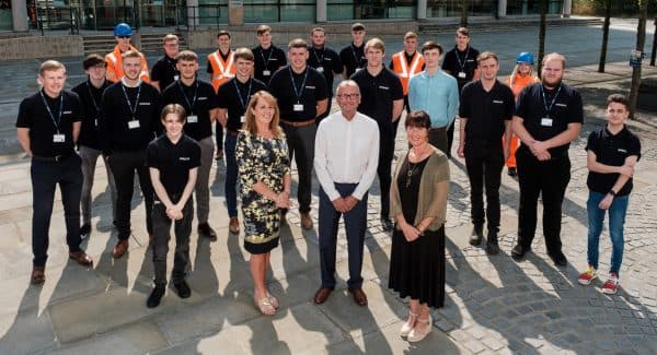Largest ever intake of Spencer Group apprentices all secure full-time positions