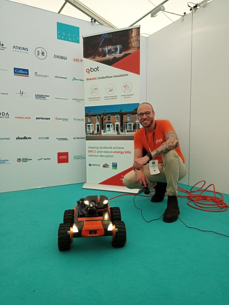 Tim Glew of Q-Bot